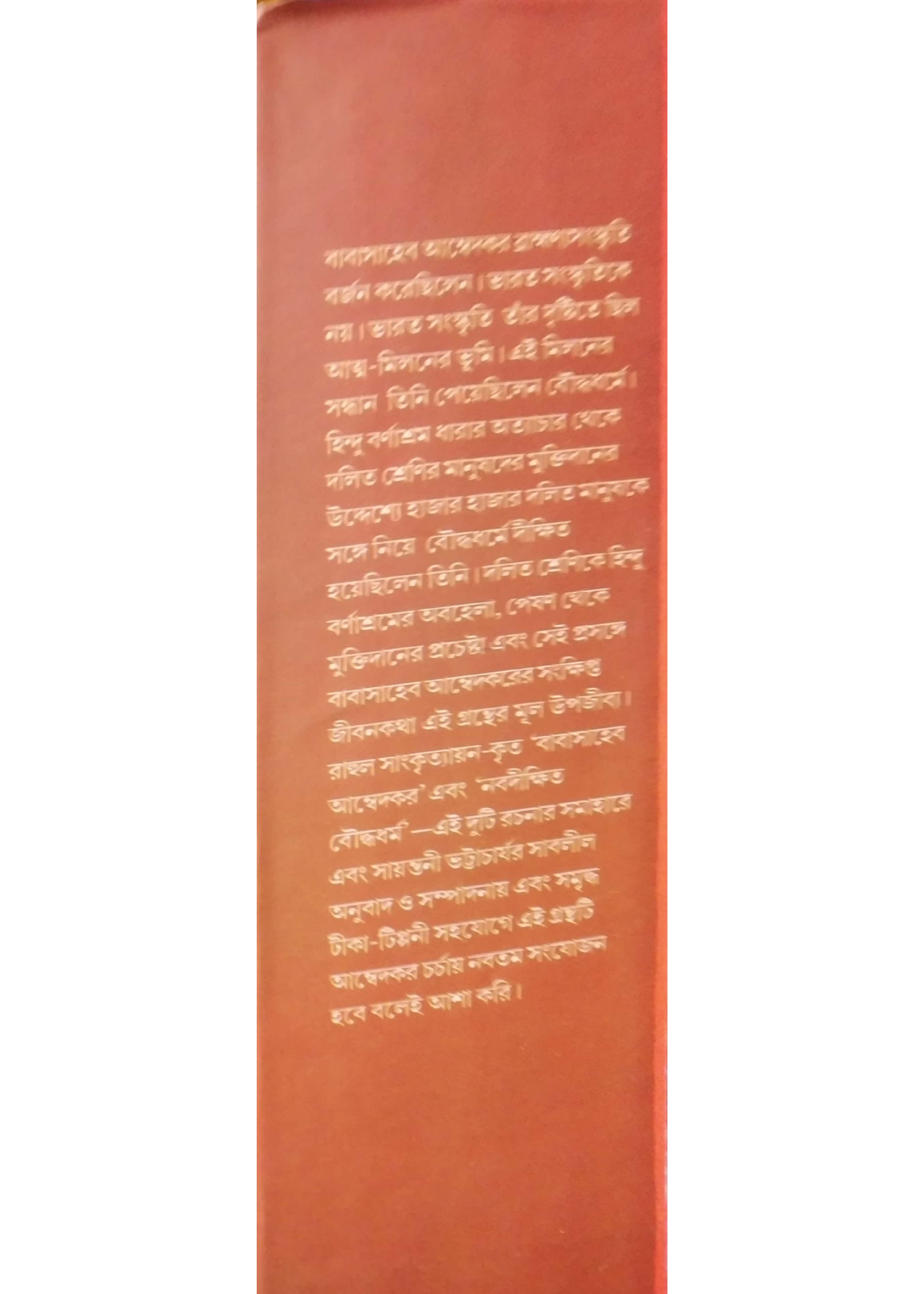 Baba Saheb Ambedkar O Taar Nabadikshita Bouddhyadharma