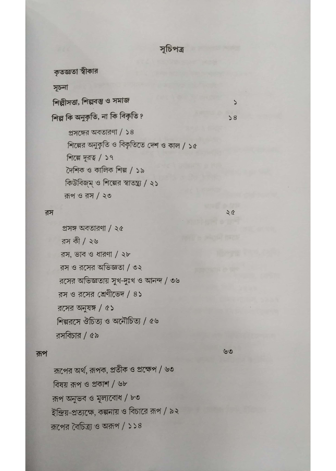 RUP, RAS O SUNDAR