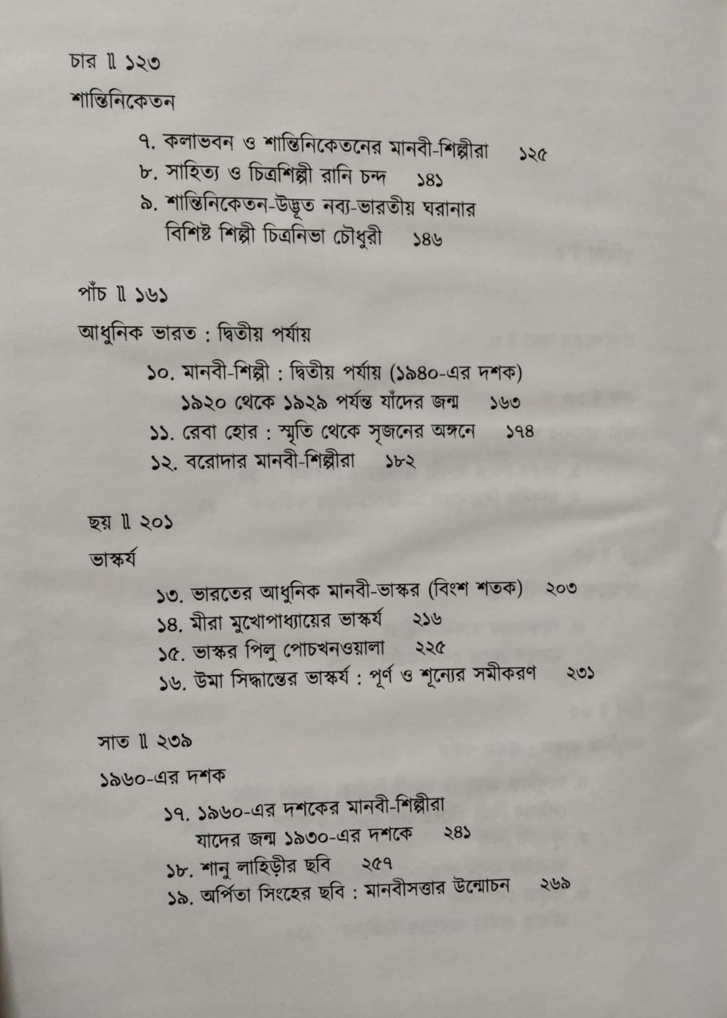 BHAROTER ADHUNIK SHILPOKALAR NARIBISWA