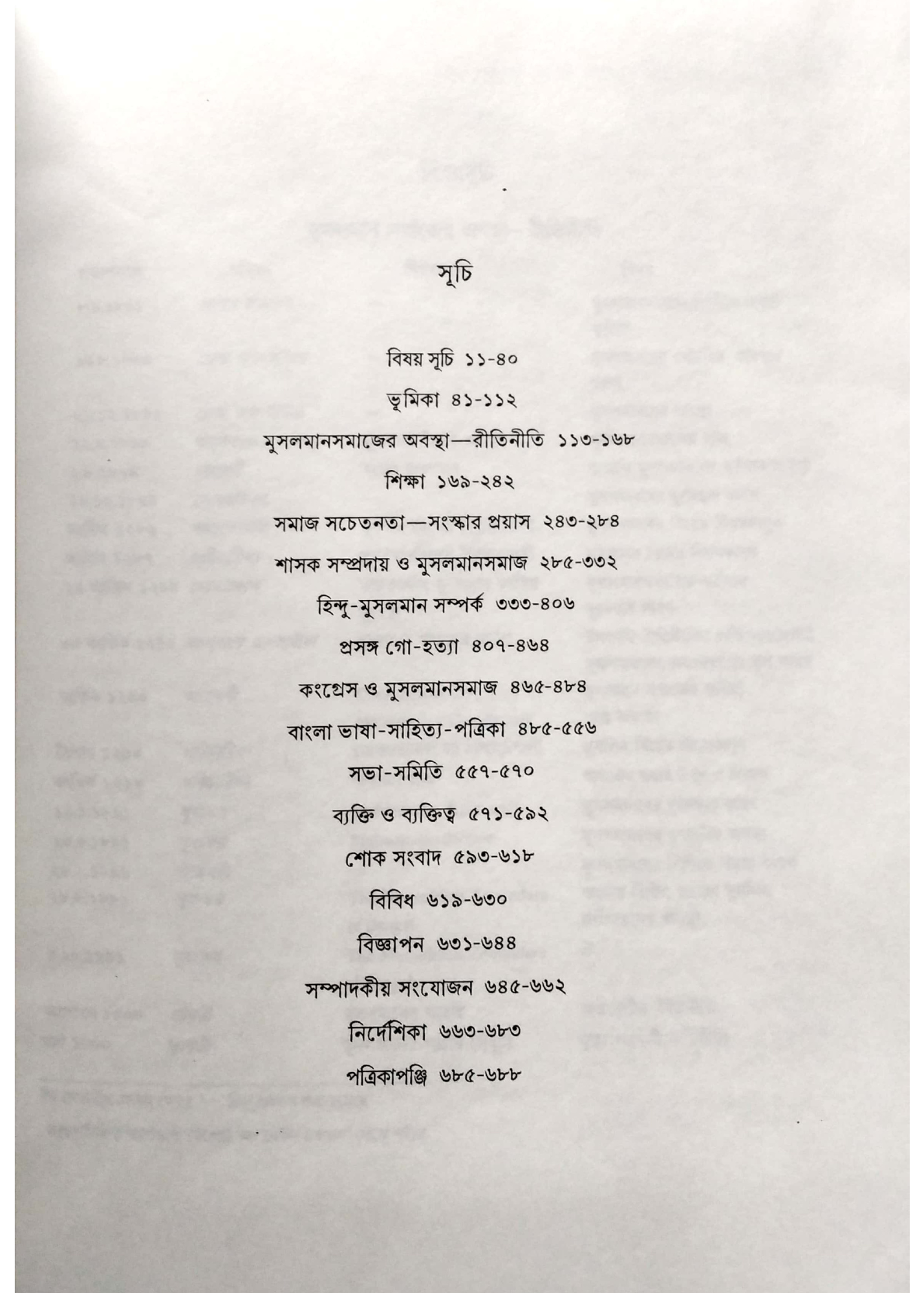 Sambad-Samayikpatre Unis Shataker Bangali Musliman Samaj