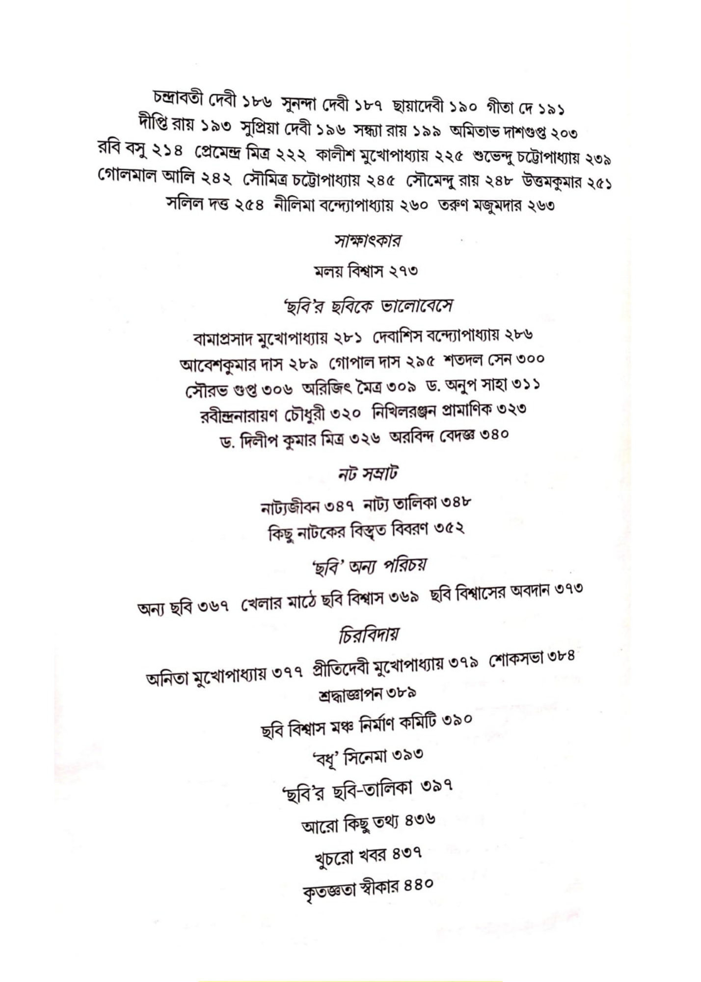 Nao Sudhu Chabi