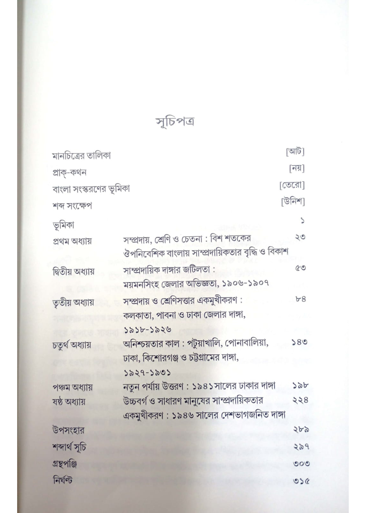 Banglay Sampradayik Danga 1905 - 1947