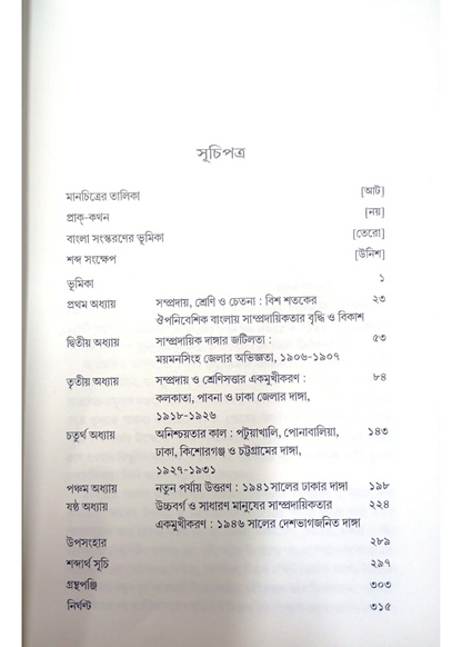 Banglay Sampradayik Danga 1905 - 1947