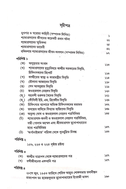 Shyamaprasader Diary O Mrityu Prasanga